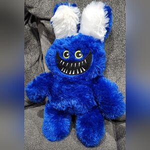 Huggy Wuggy plush doll from the popular horror video game, Poppy Playtime